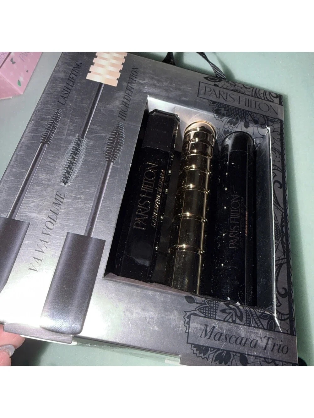 Paris Hilton Mascara Trio - Lengthening / Volumizing /Curling - Set Brand New
